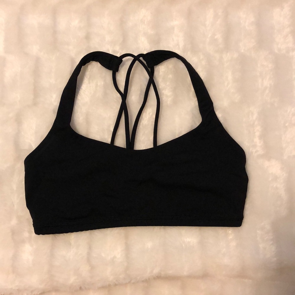 Black Lululemon bra, good condition.